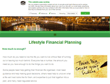 Tablet Screenshot of liffeyfinancial.ie